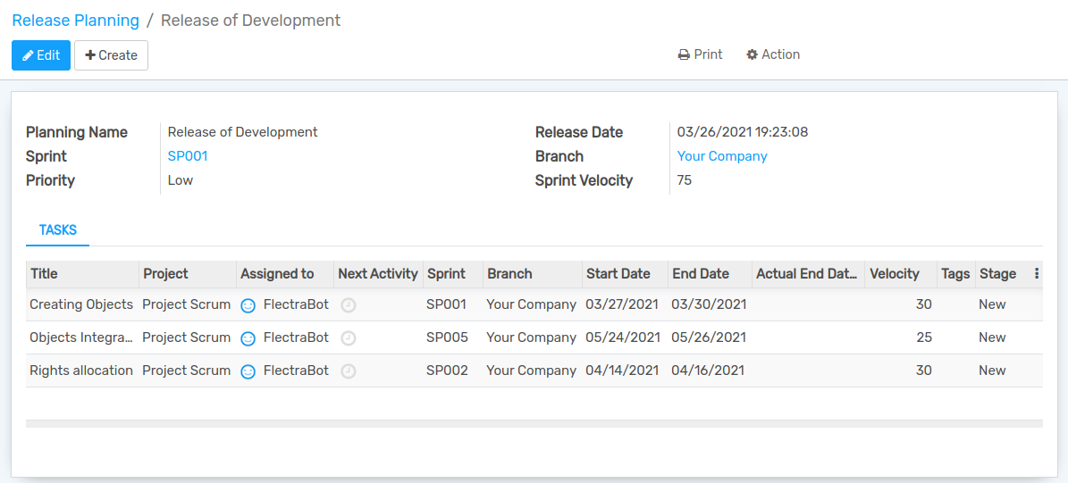 Release Planning